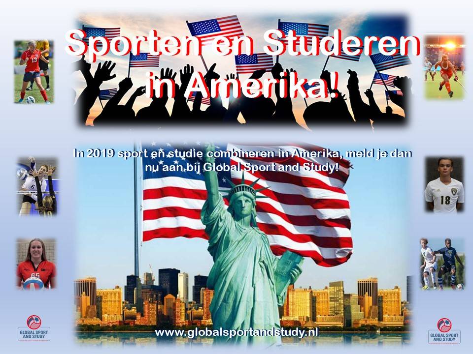 Wil je in 2019 sporten en studeren in Amerika, nu al aanmelden!