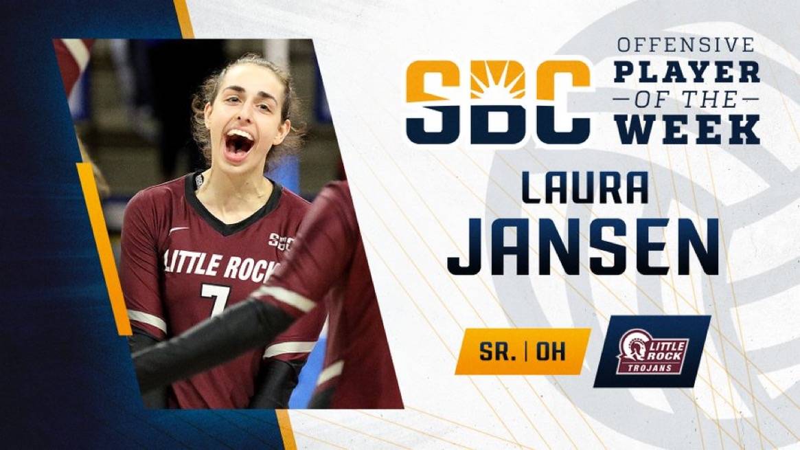 Laura Jansen Sun Belt Offensive Player of the Week