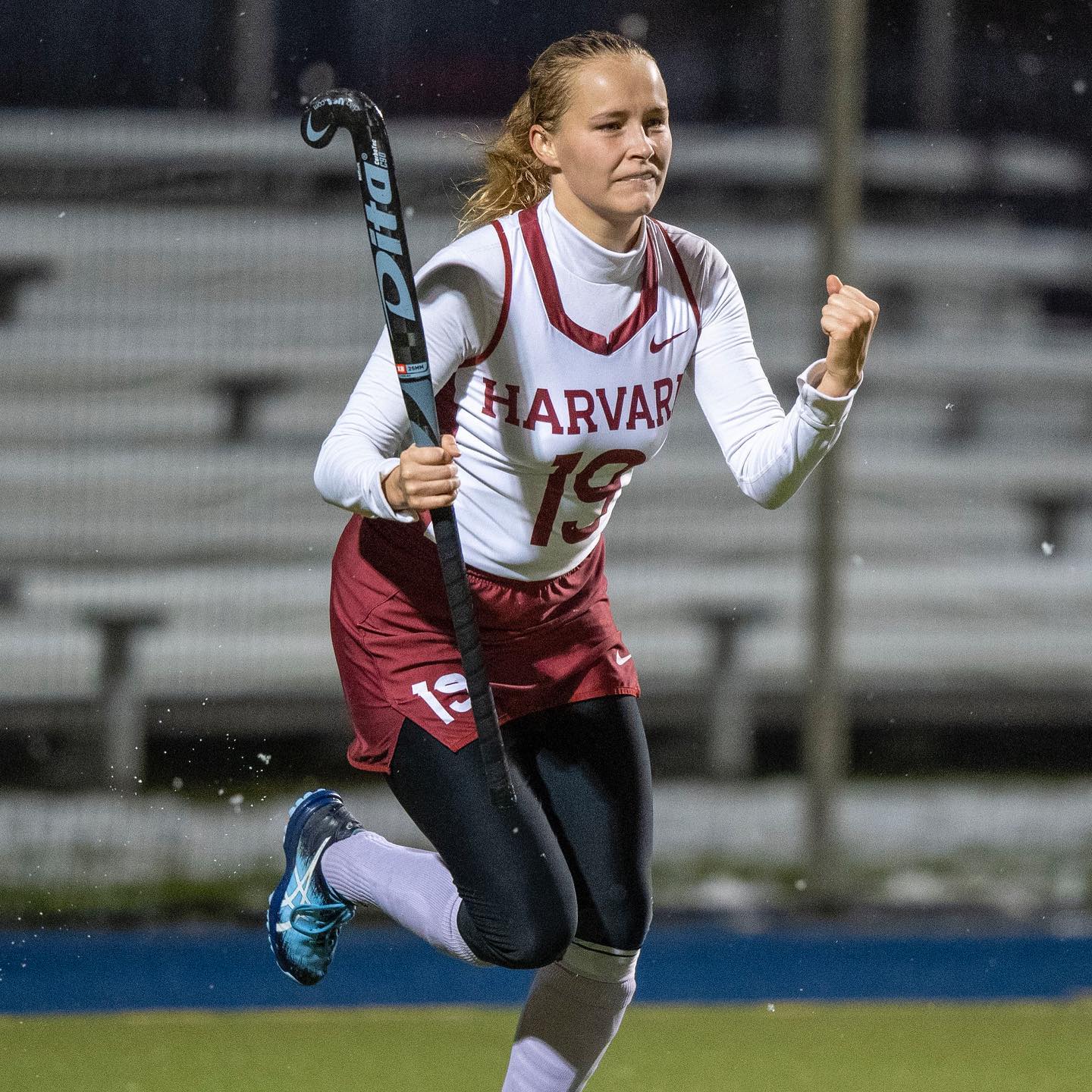 Isa Gooijer met Harvard University in Ivy League