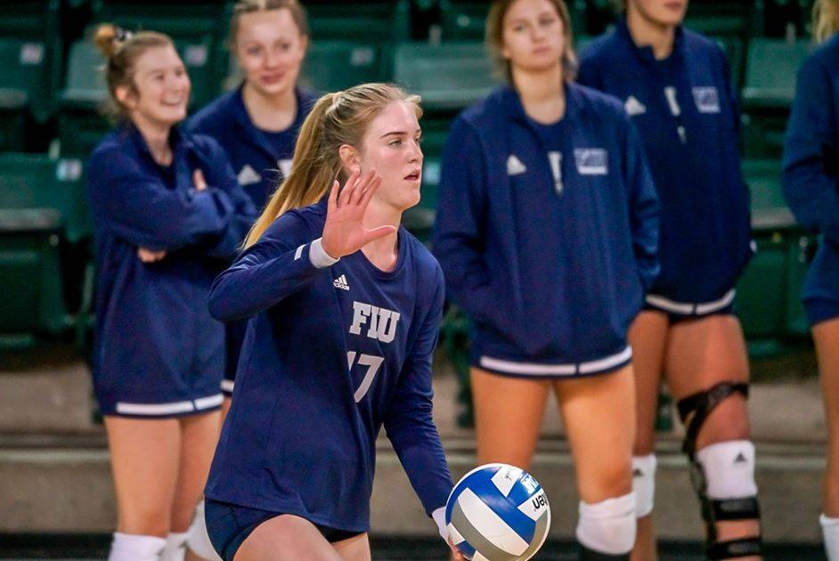 Lisa Luini met FIU Panthers naar Conference Tournament.