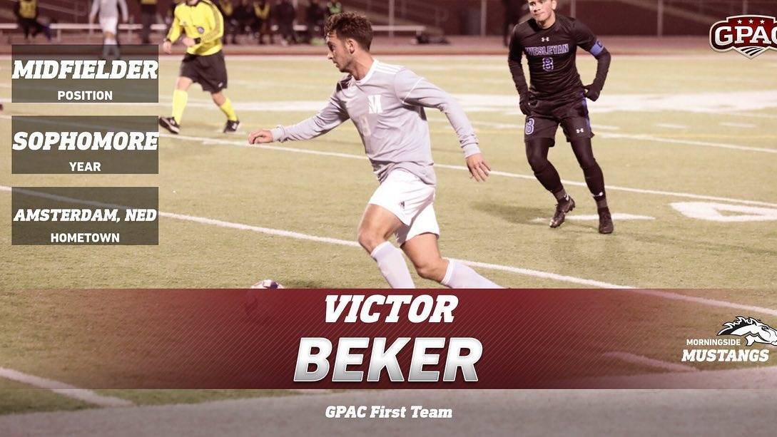 Victor Beker in GPAC All-Conference team